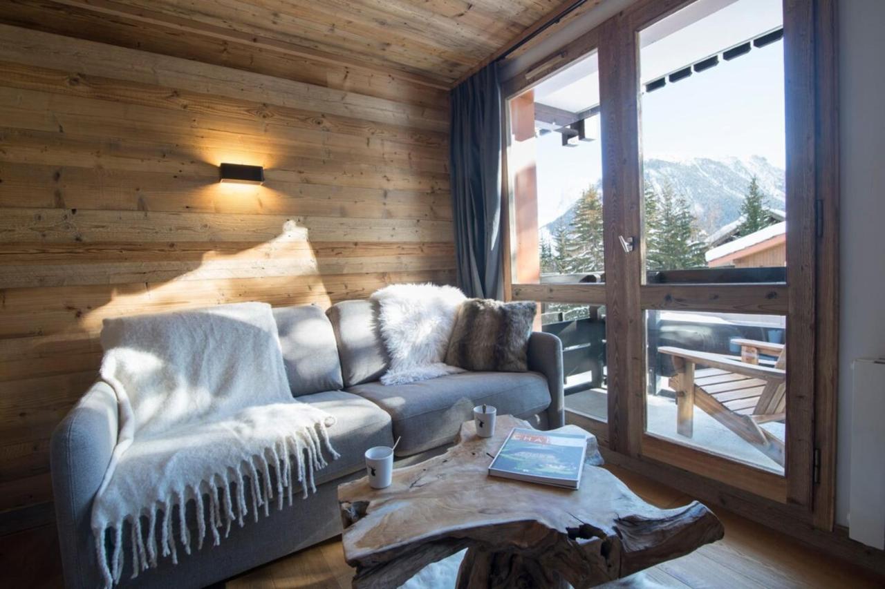 Les Brigues - Appartement Avec Vue Sur La Montagne Et Acces Aux Pistes Courchevel Exteriör bild
