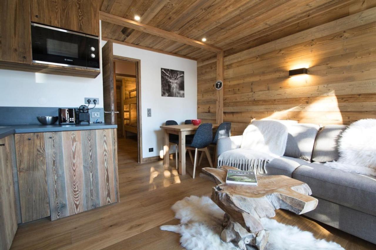 Les Brigues - Appartement Avec Vue Sur La Montagne Et Acces Aux Pistes Courchevel Exteriör bild